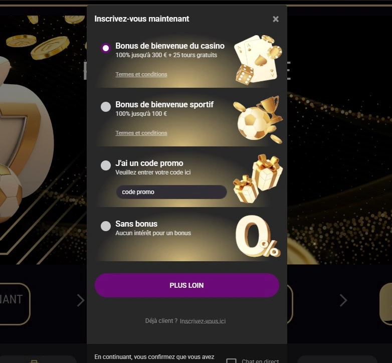Processus d'inscription à Slotsvil pour les nouveaux joueurs